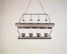 Hi-Lite MFG Co. H-4X-D- W/DL-11-FROST - 8-LIGHT ISLAND PENDANT